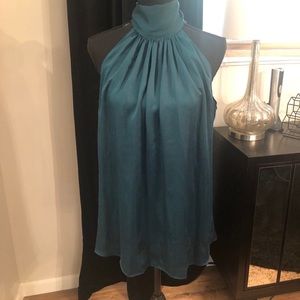 Emerald green blouse